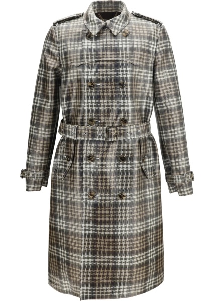 Paltoane Double-breasted Foxfield madras Trench