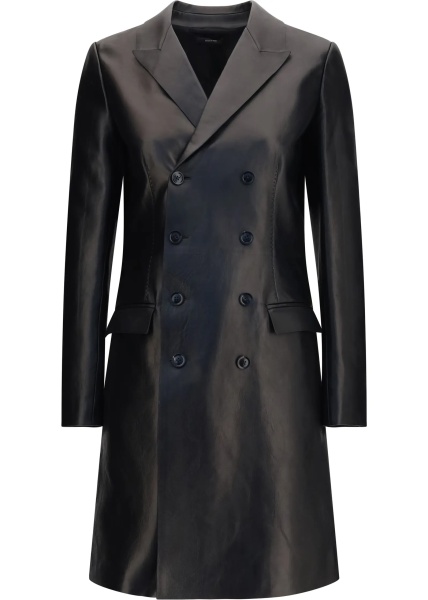 Paltoane Double-breasted lambskin Coat