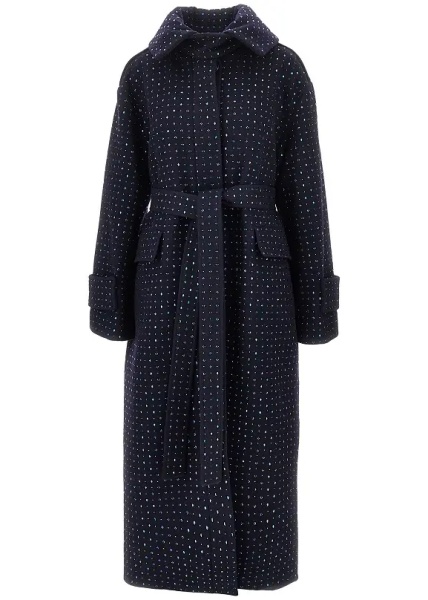 Paltoane Full-strass wool long coat