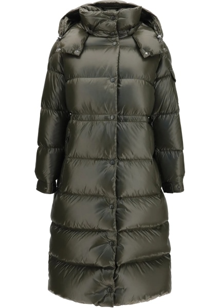 Paltoane Long padded Cavettaz Hooded Jacket