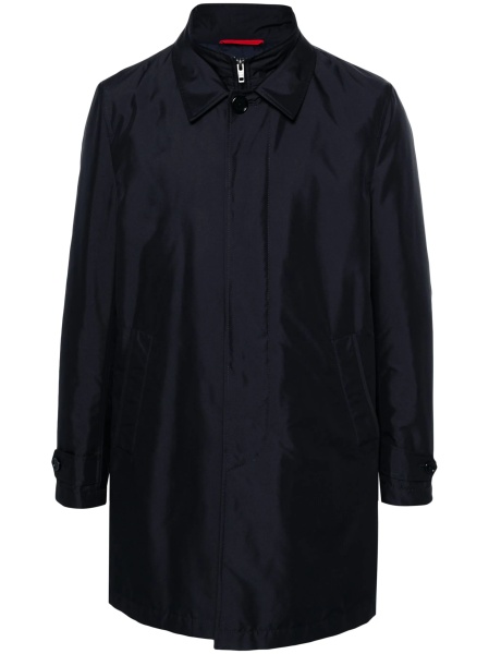 Palton Fay albastru din polyester