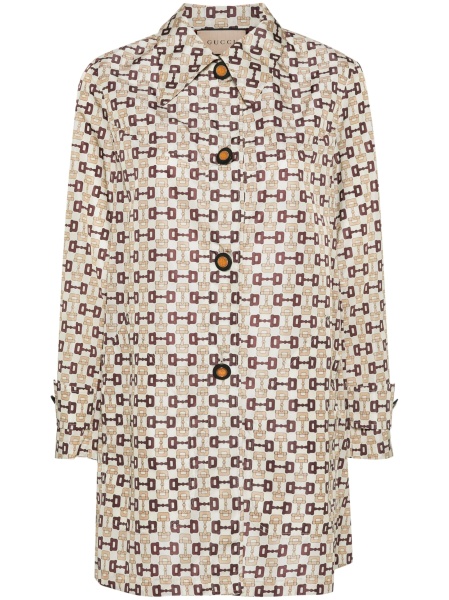 Palton Gucci Horsebit neutru