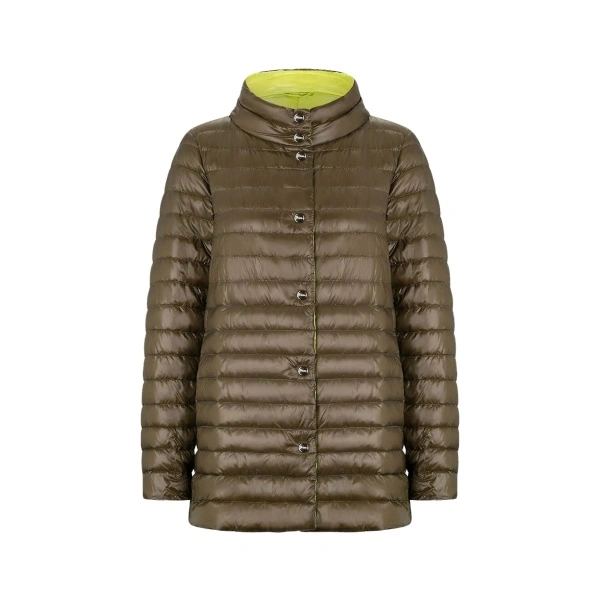 Palton HERNO Ultralight reversible A-line down Coat