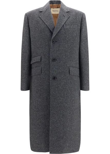 Palton Long single-breasted Coat