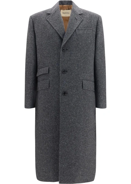 Palton Long single-breasted Coat