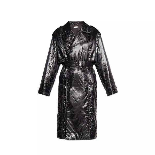 Palton Saint Laurent Lightweight Padded Coat