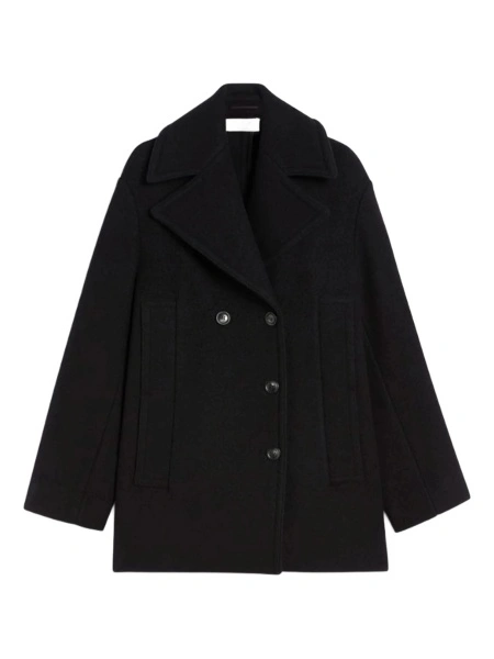Palton SPORTMAX negru din lana