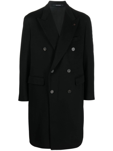 Palton Tagliatore negru din casmir