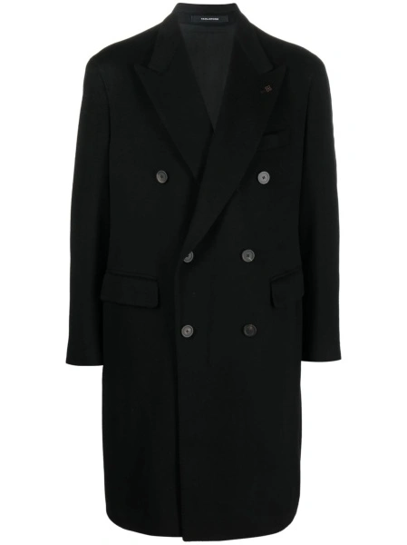 Palton Tagliatore negru din casmir