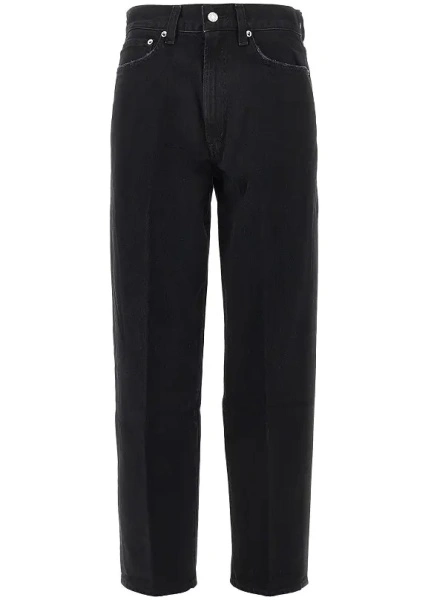 Pantaloni AGOLDE negri din denim