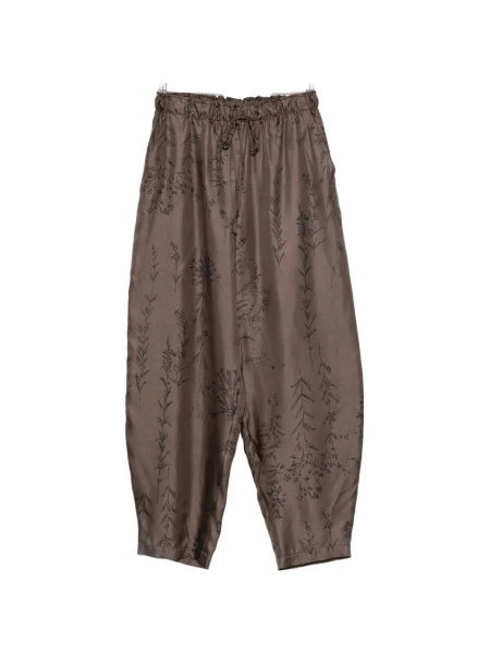 Pantaloni ALYSI pants 166167A6236 CHOCO