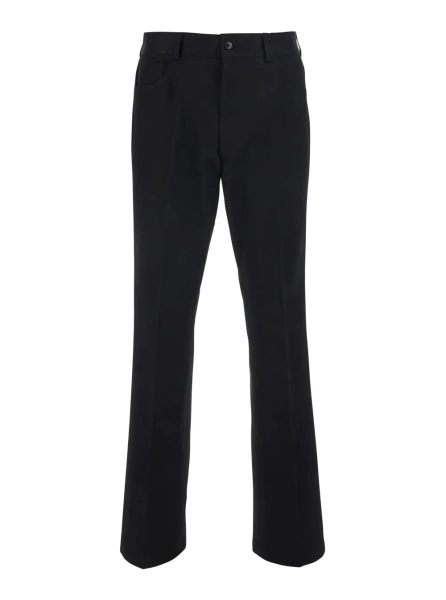 Pantaloni AMIRI negri din bumbac