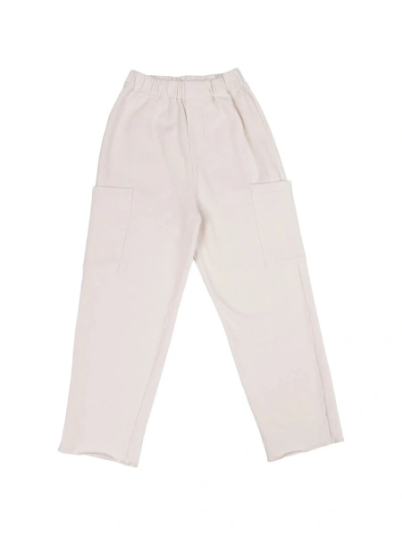 Pantaloni Babe & Tess albi