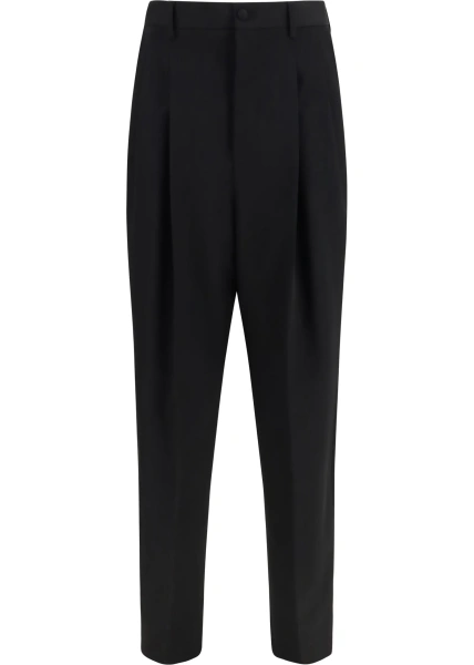 Pantaloni casual Dolce & Gabbana din lana