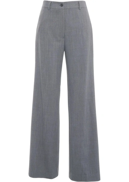 Pantaloni casual Jucca gri din lana