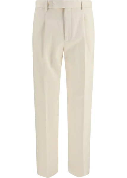 Pantaloni Cotton and cashmere tailored Pants