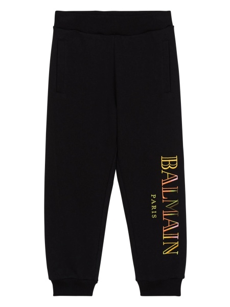 Pantaloni de trening Balmain negri