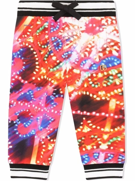 Pantaloni de trening Dolce & Gabbana rosii