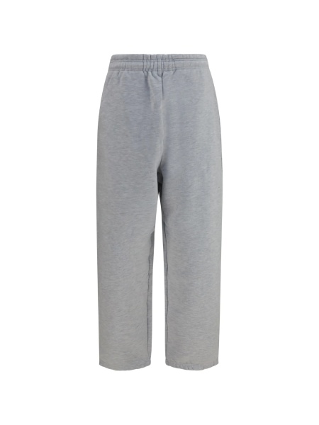 Pantaloni de trening ENTIRE STUDIOS gri din bumbac