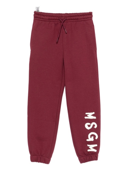 Pantaloni de trening MSGM rosii