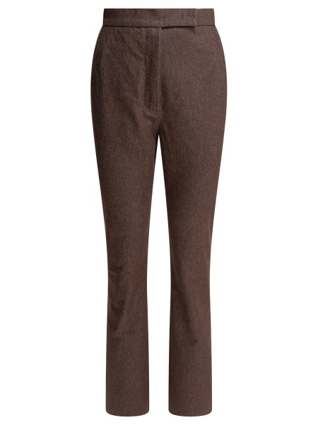 Pantaloni Denim-effect cotton trousers