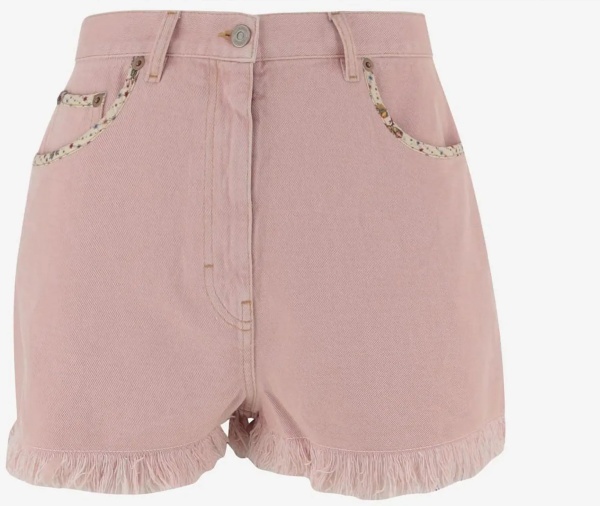 Pantaloni Denim Shorts