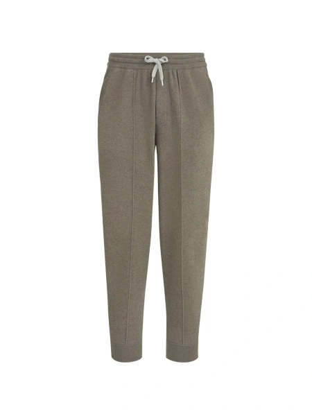 Pantaloni drepti Brunello Cucinelli verzi