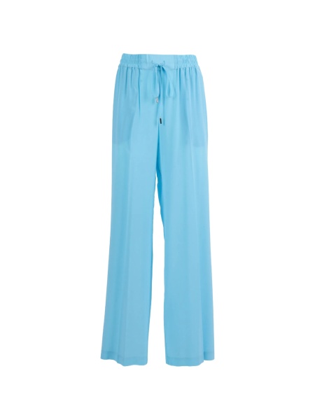 Pantaloni drepti Ermanno Scervino albastri