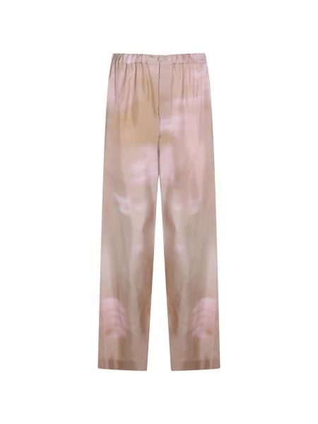 Pantaloni drepti Fabiana Filippi neutri