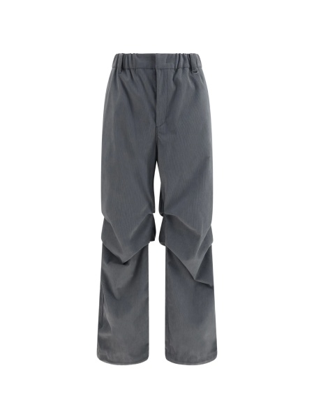 Pantaloni drepti Laminar gri