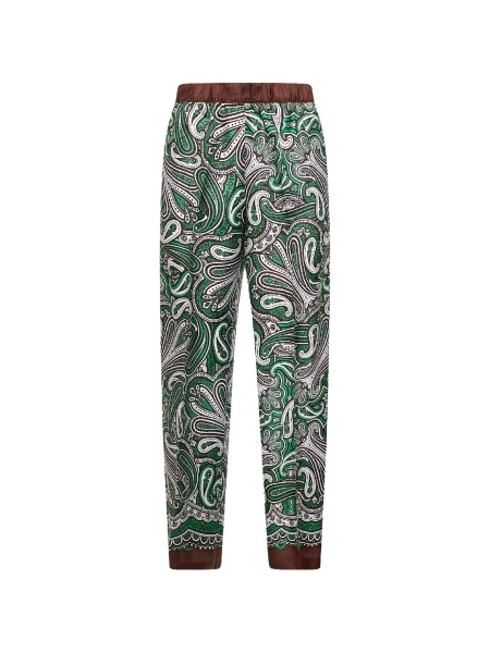 Pantaloni drepti P.A.R.O.S.H. verzi