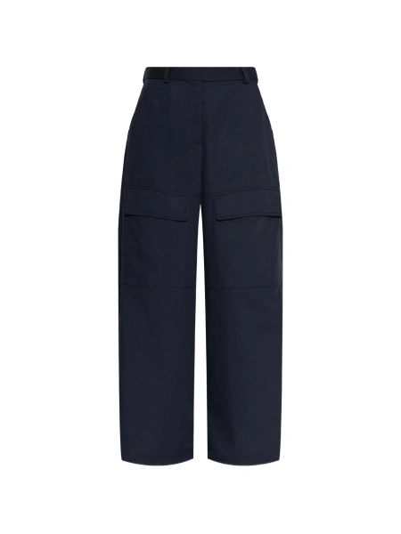 Pantaloni drepti Stella McCartney albastri