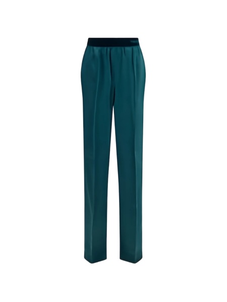 Pantaloni drepti Tom Ford albastri