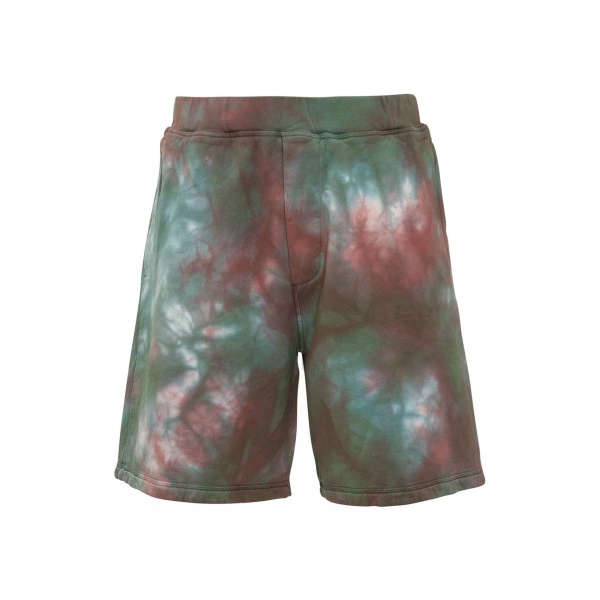 Pantaloni Dsquared2 Cotton Tie-Dye Shorts