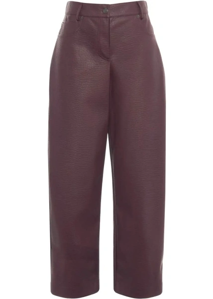 Pantaloni Ecoleather trousers 'Sylva'