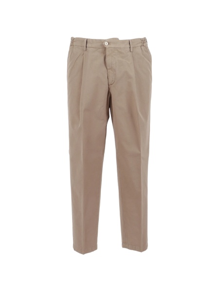Pantaloni eleganti Briglia neutri din material textil