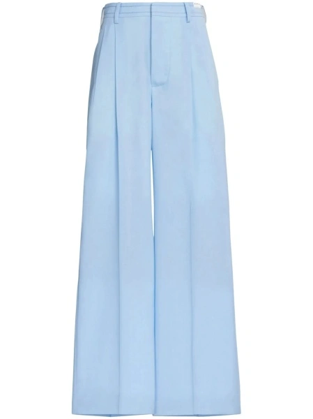 Pantaloni eleganti Marni albastri