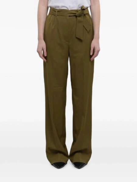Pantaloni eleganti Max Mara verzi