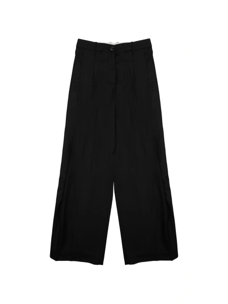Pantaloni eleganti NINE:INTHE:MORNING negri
