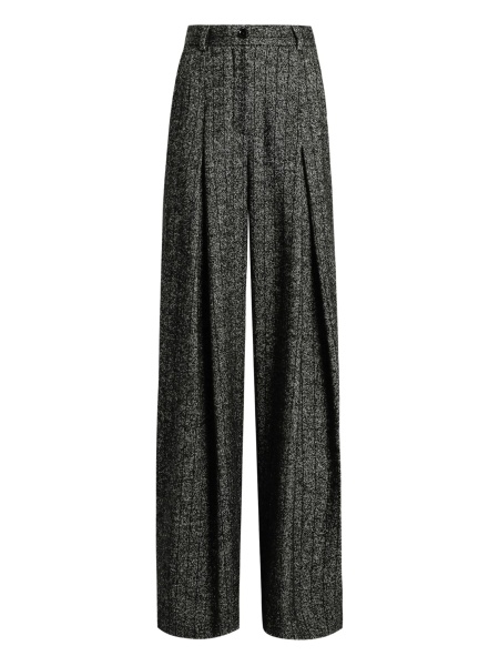 Pantaloni evazati Dolce & Gabbana negri