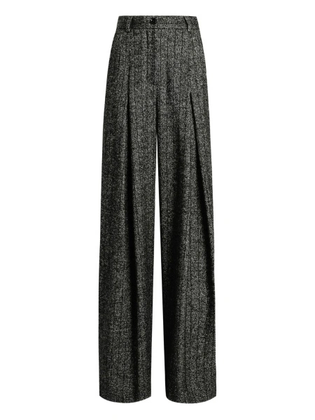 Pantaloni evazati Dolce & Gabbana negri
