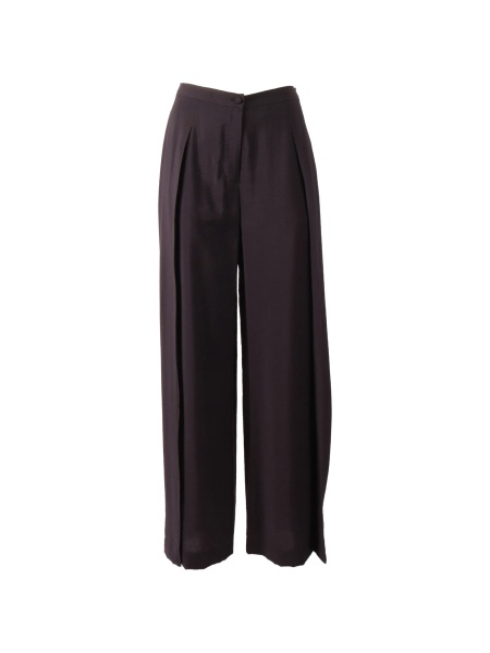 Pantaloni evazati Emporio Armani maro