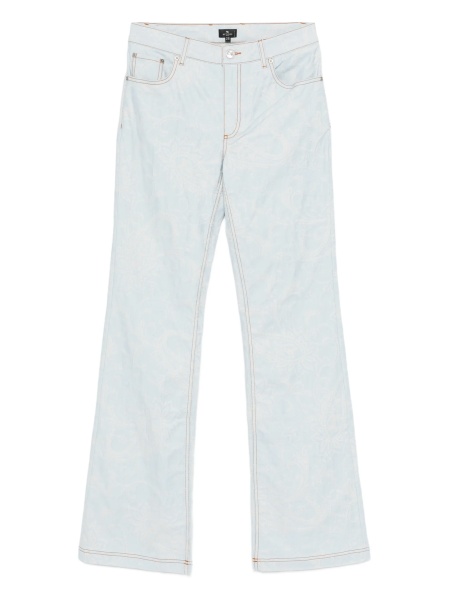 Pantaloni evazati ETRO albastri