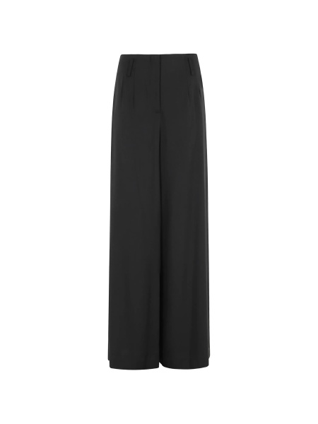 Pantaloni evazati FEDERICA TOSI negri