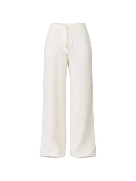 Pantaloni evazati MaxMara Studio albi