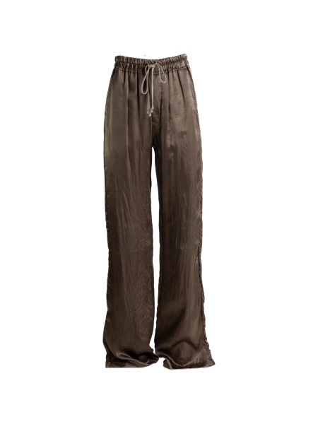 Pantaloni evazati Rick Owens maro