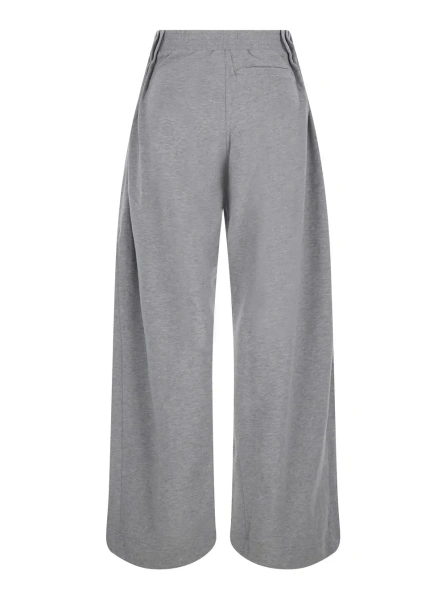 Pantaloni HAMESA Pants in gray Tech Fabric with unisex details