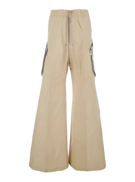 Pantaloni HEIZER BELAS-SAND PANTS - Beige Pants with High Waist and Side Pockets - Cotton - Men