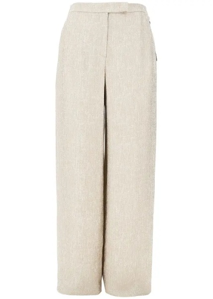 Pantaloni ICON laminated viscose pants