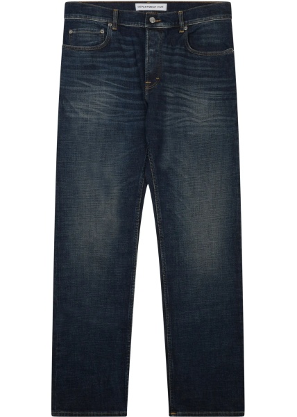Pantaloni Jeans With Logo Patch